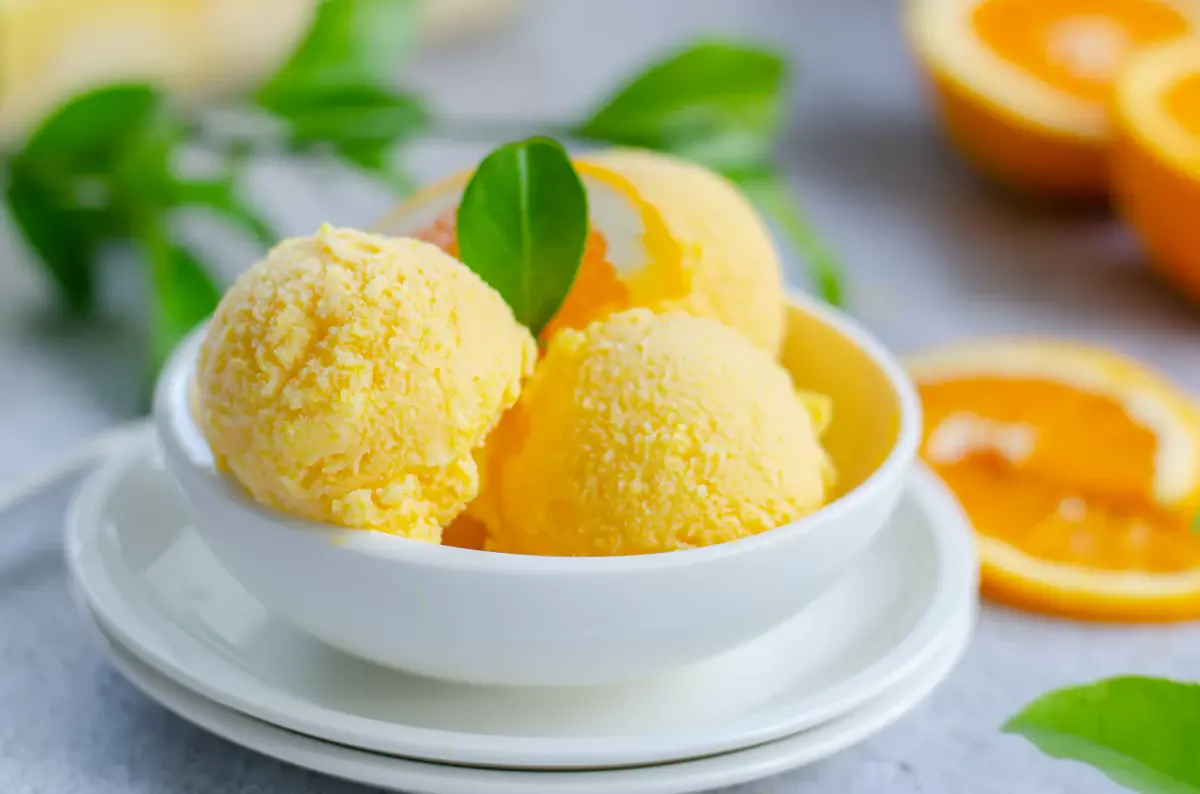 Helado de Naranja
